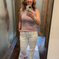 Judy Blue High Waist Garment Dyed Cuffed Jogger
