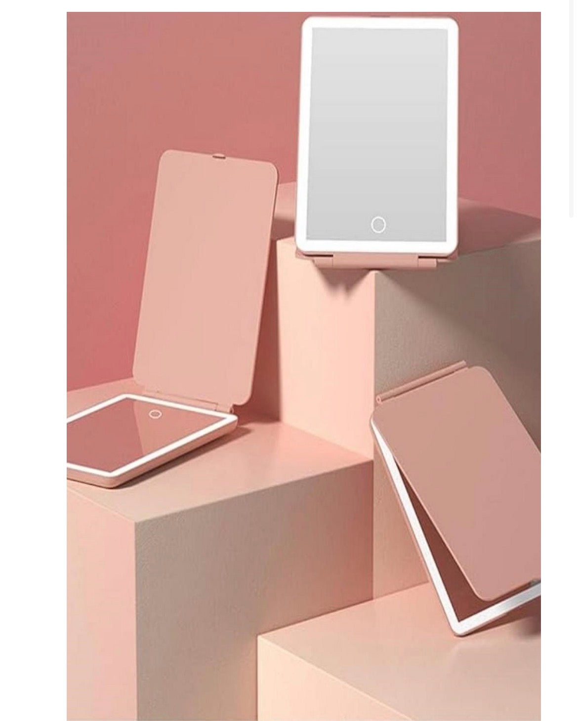 Rechargeable Travel LED Makeup Mirror Tablet