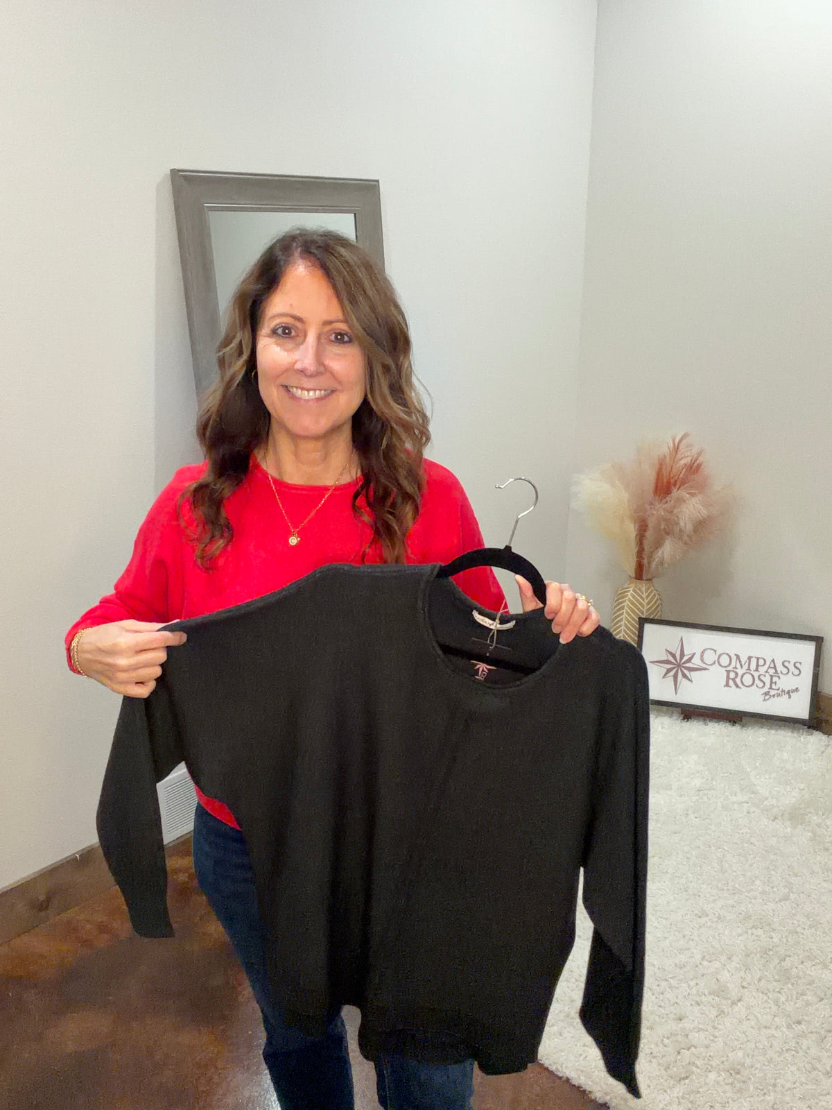 Viscose Front Seam Sweater
