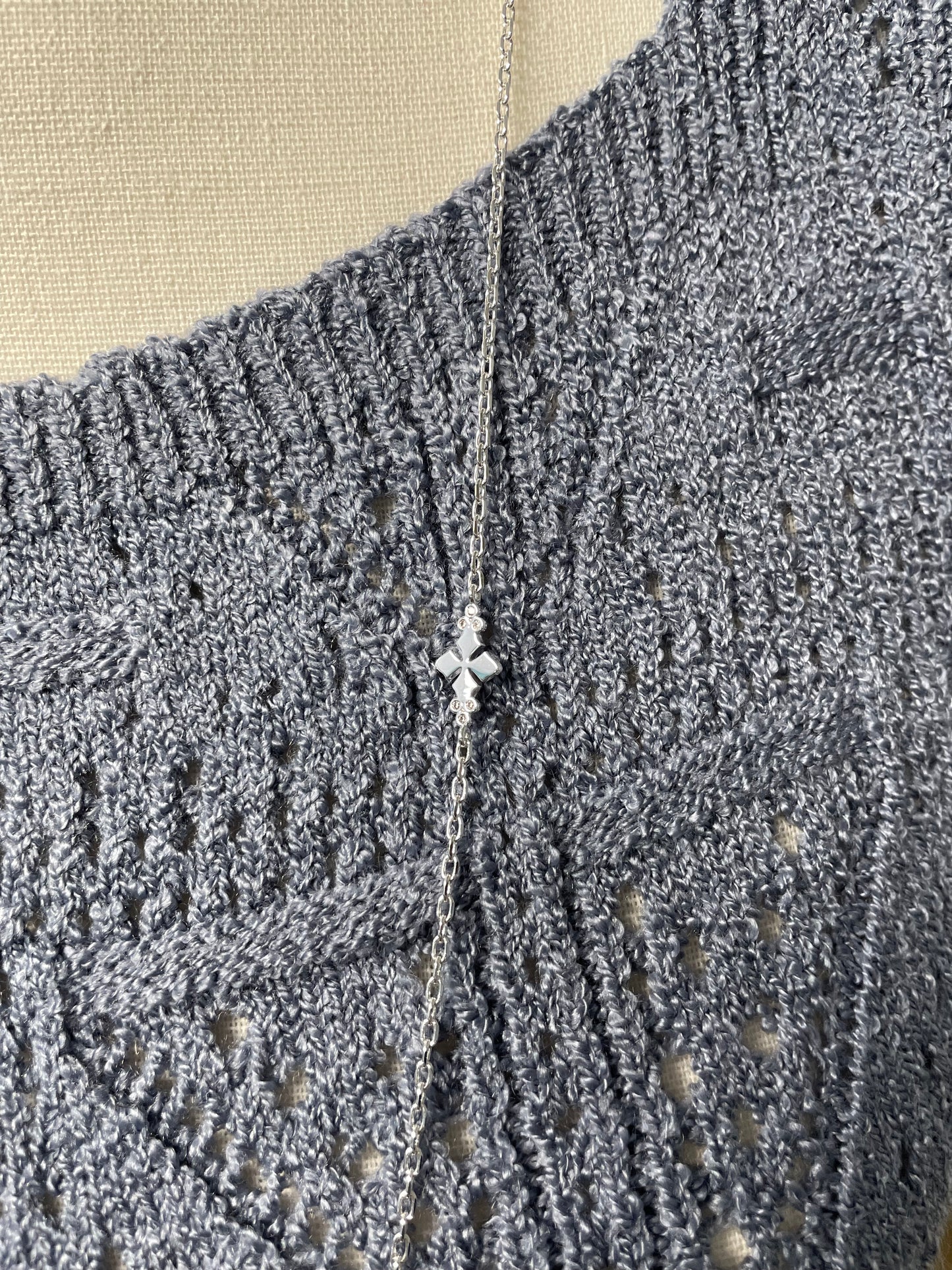 Believer Cross Station Necklace