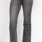 Judy Blue MR Tummy Control Washed Gray Release Hem Flare