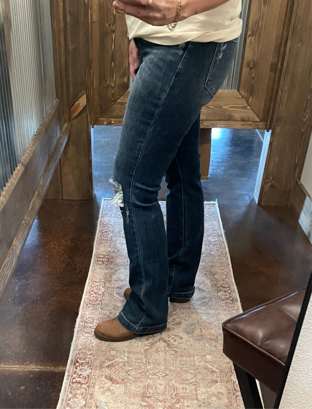 Judy Blue MR Hand Sand & Destroy Bootcut