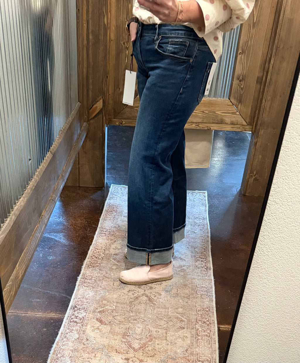 Mica Low-Rise Wide Ankle Baggy Fit