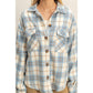 Collared Plaid Shacket