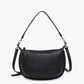 Sierra Structured Shoulder Bag w/ Whipstitch Detail