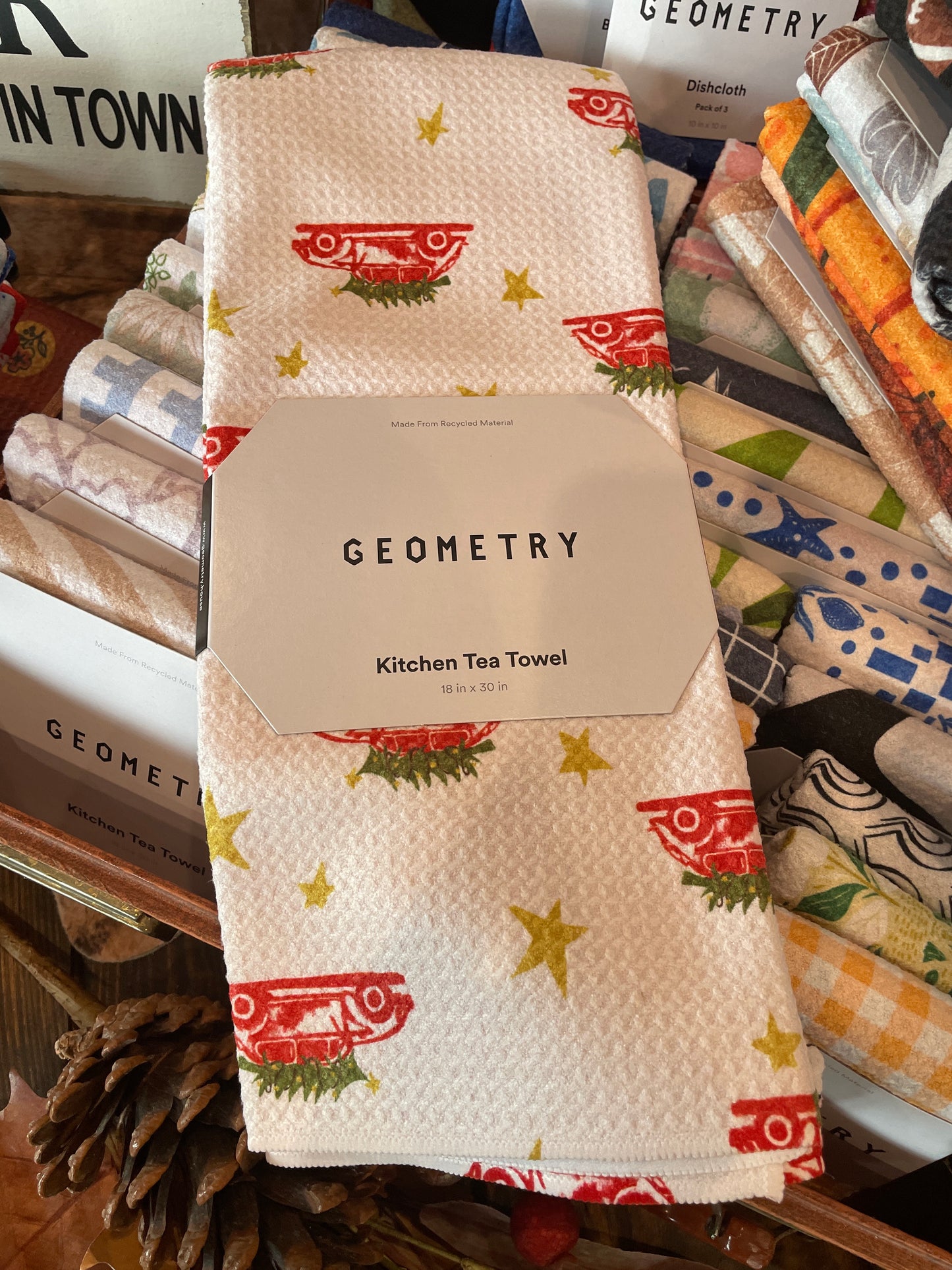 Geometry Tea Towel