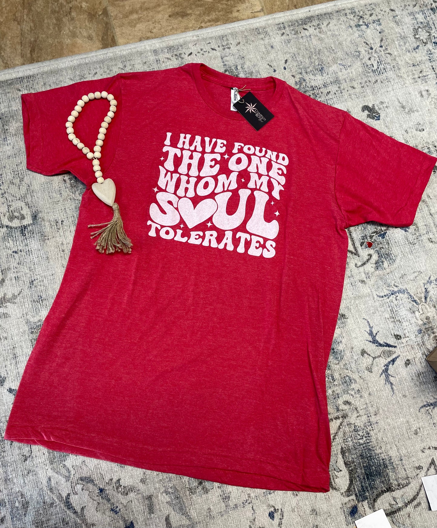 My Soul Tolerates Valentine's Graphic Tee