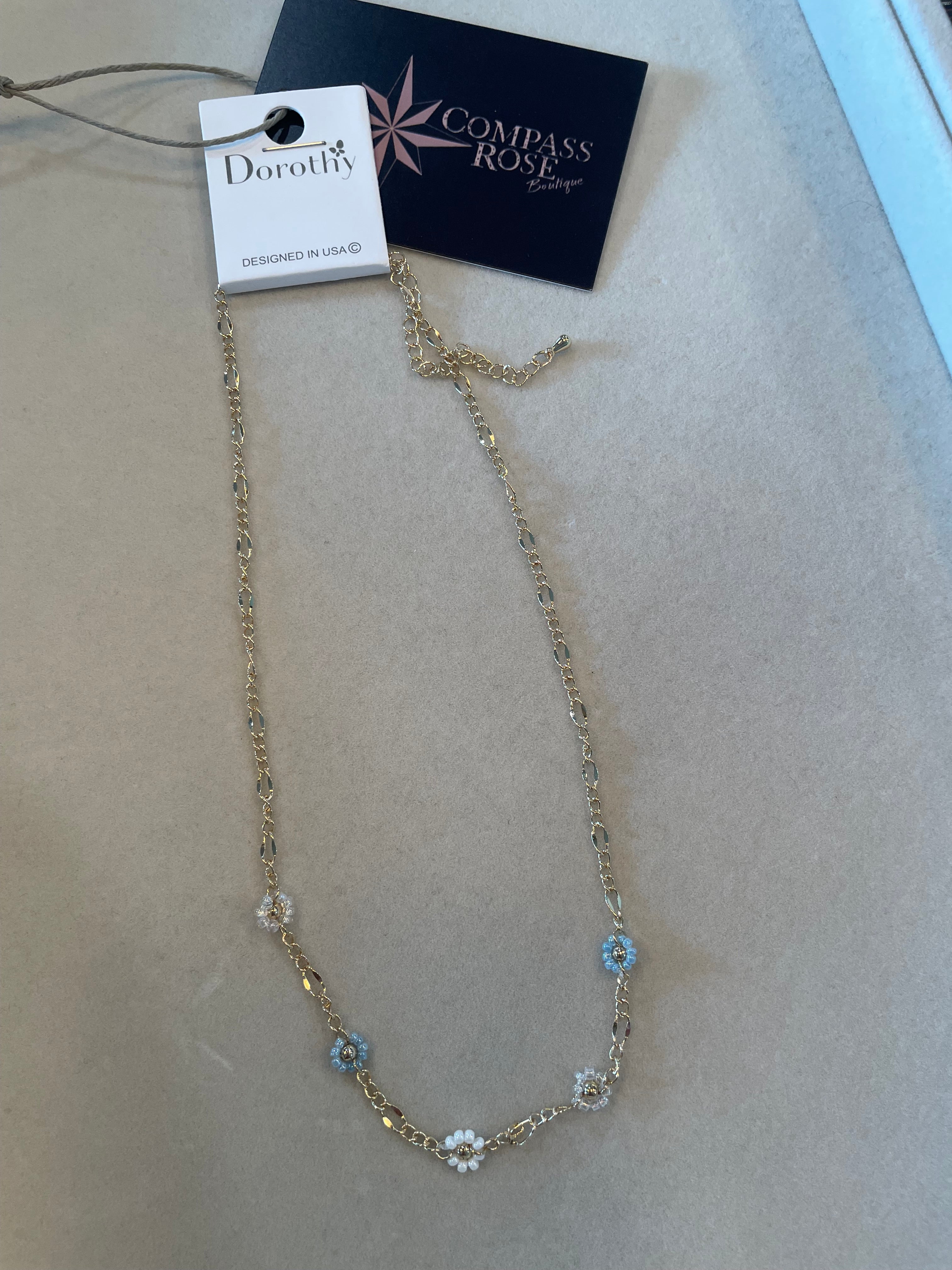Flower Chain Necklace