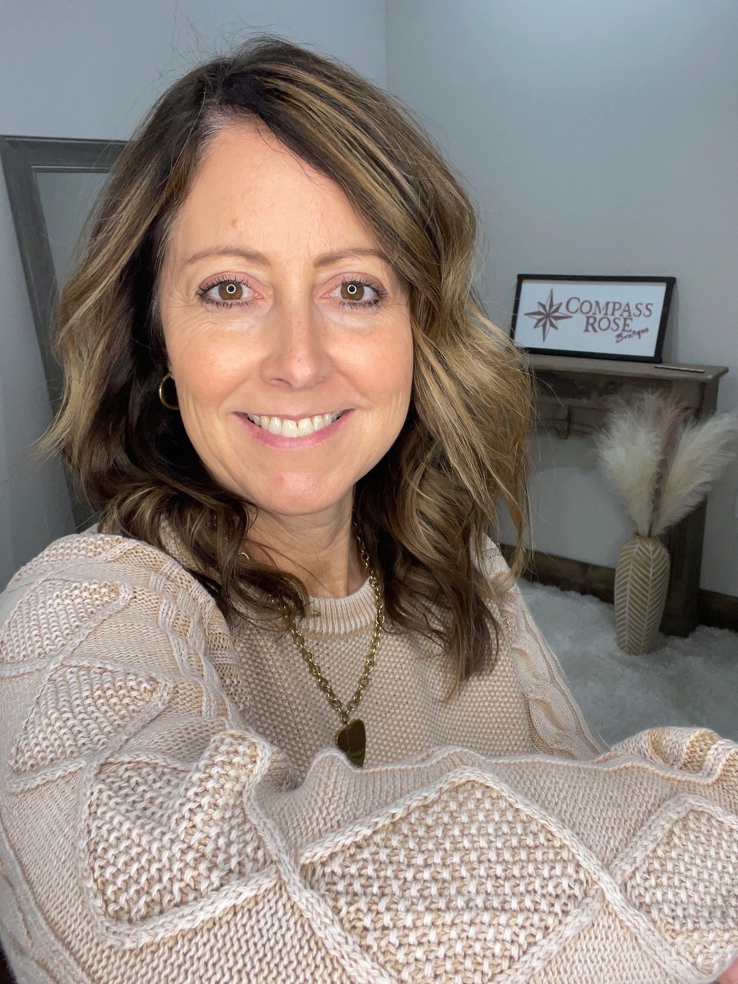 Cable Sleeve Sweater