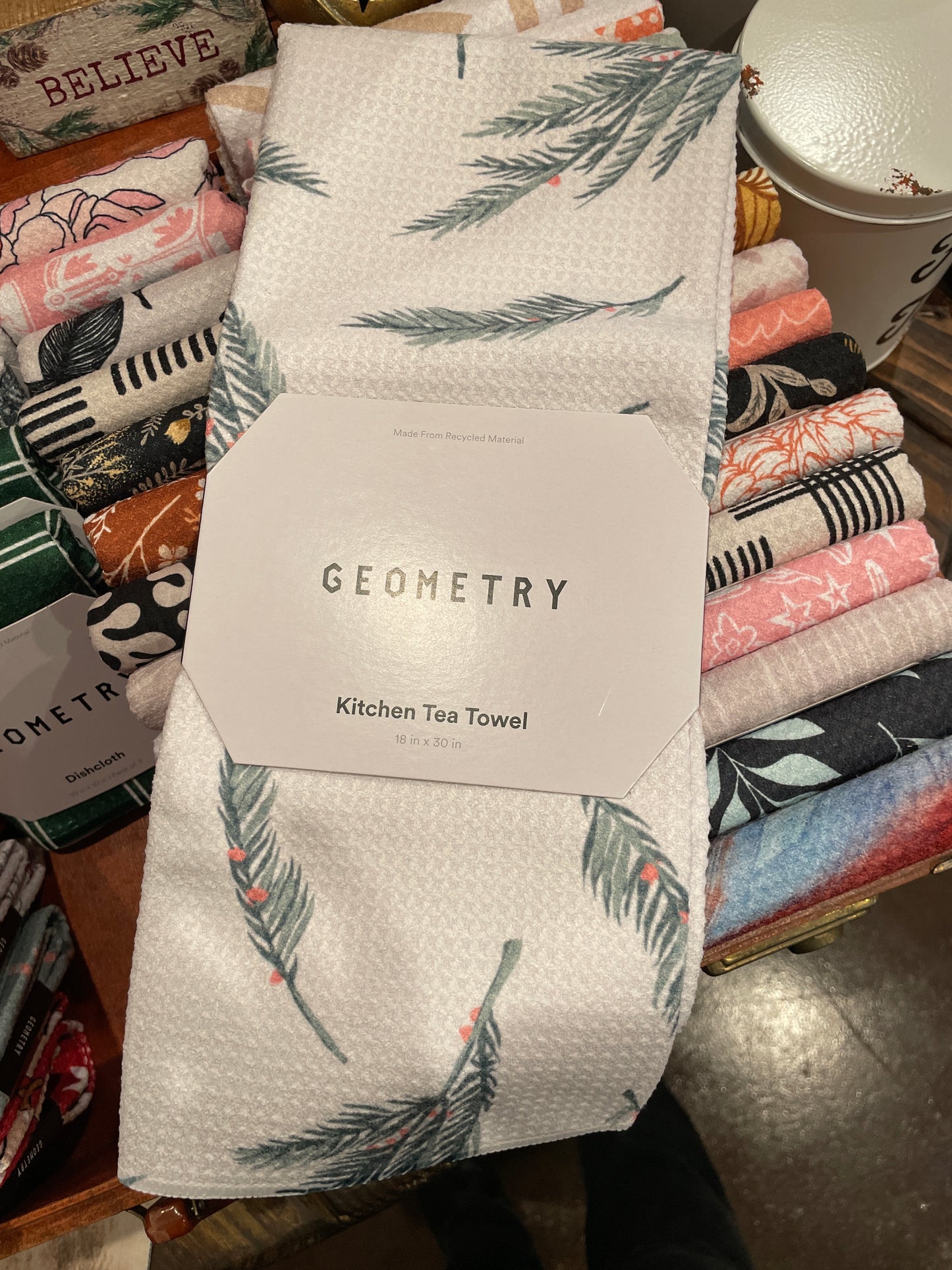 Geometry Tea Towel