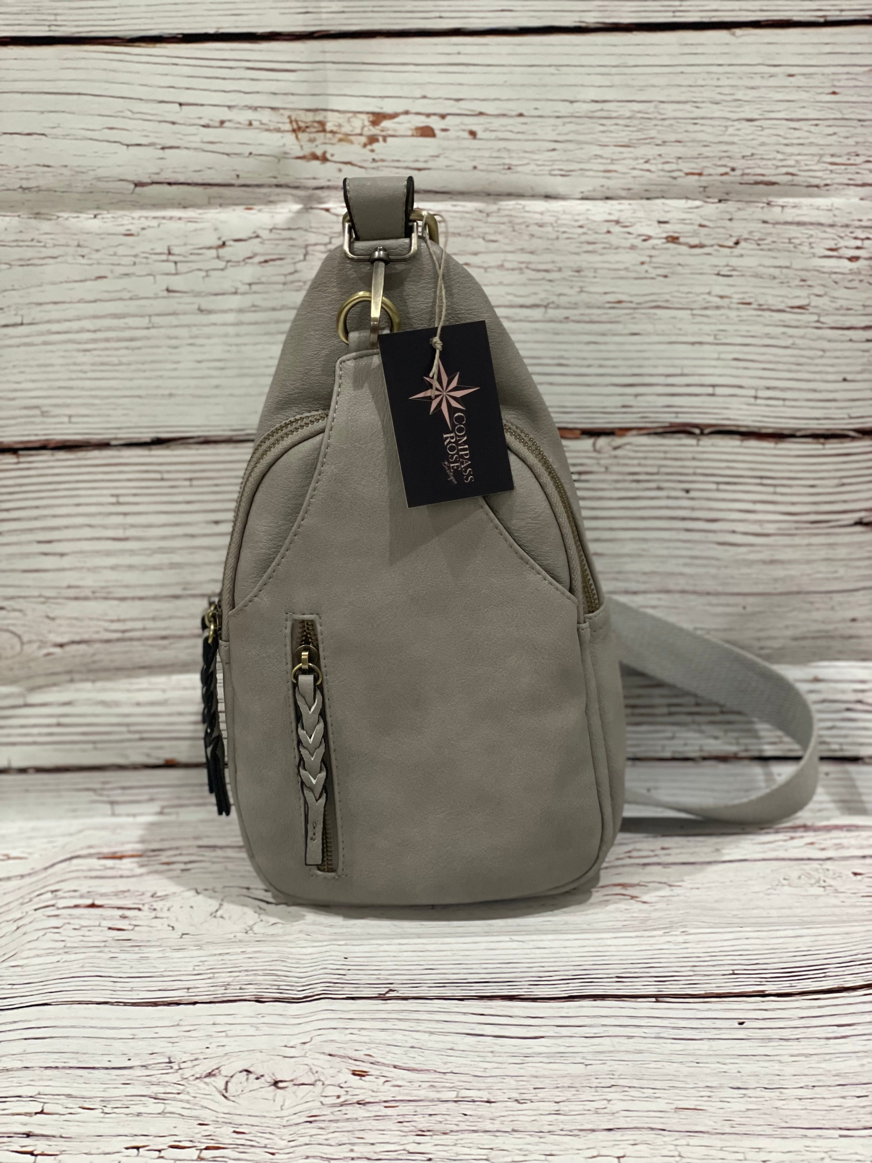 Nikki Dual Compartment Crossbody Sling Bag