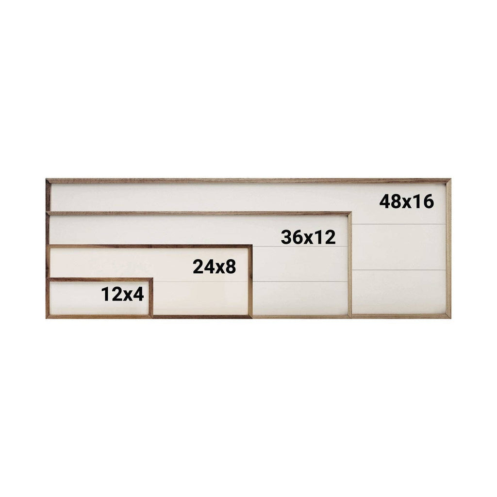 Make The Days Count Whitewash: 12 x 4 x 1.5