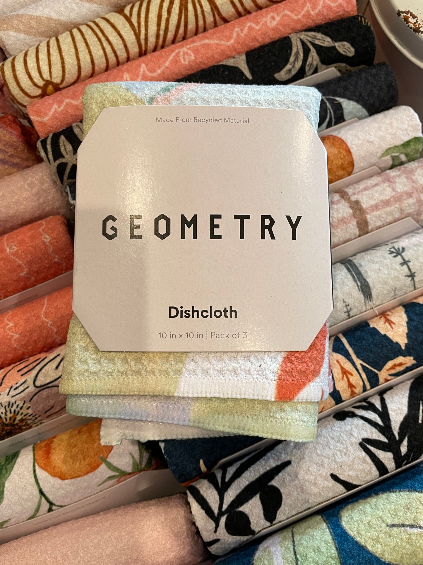 Geometry Dishcloth Set