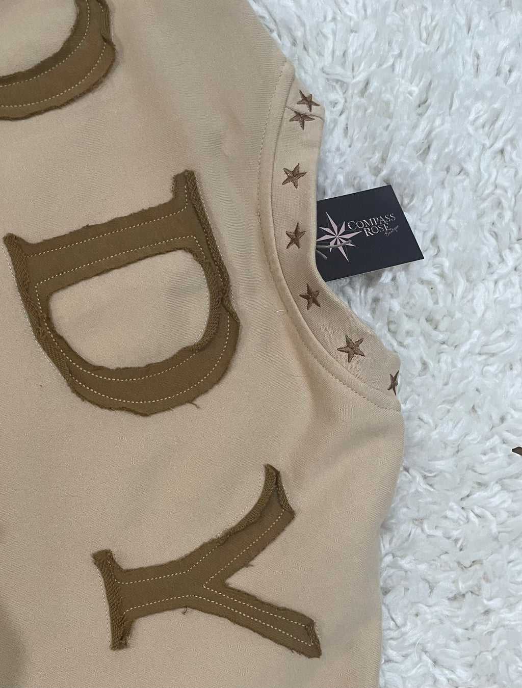 Giddy Up Horse Embroidered Sweatshirt