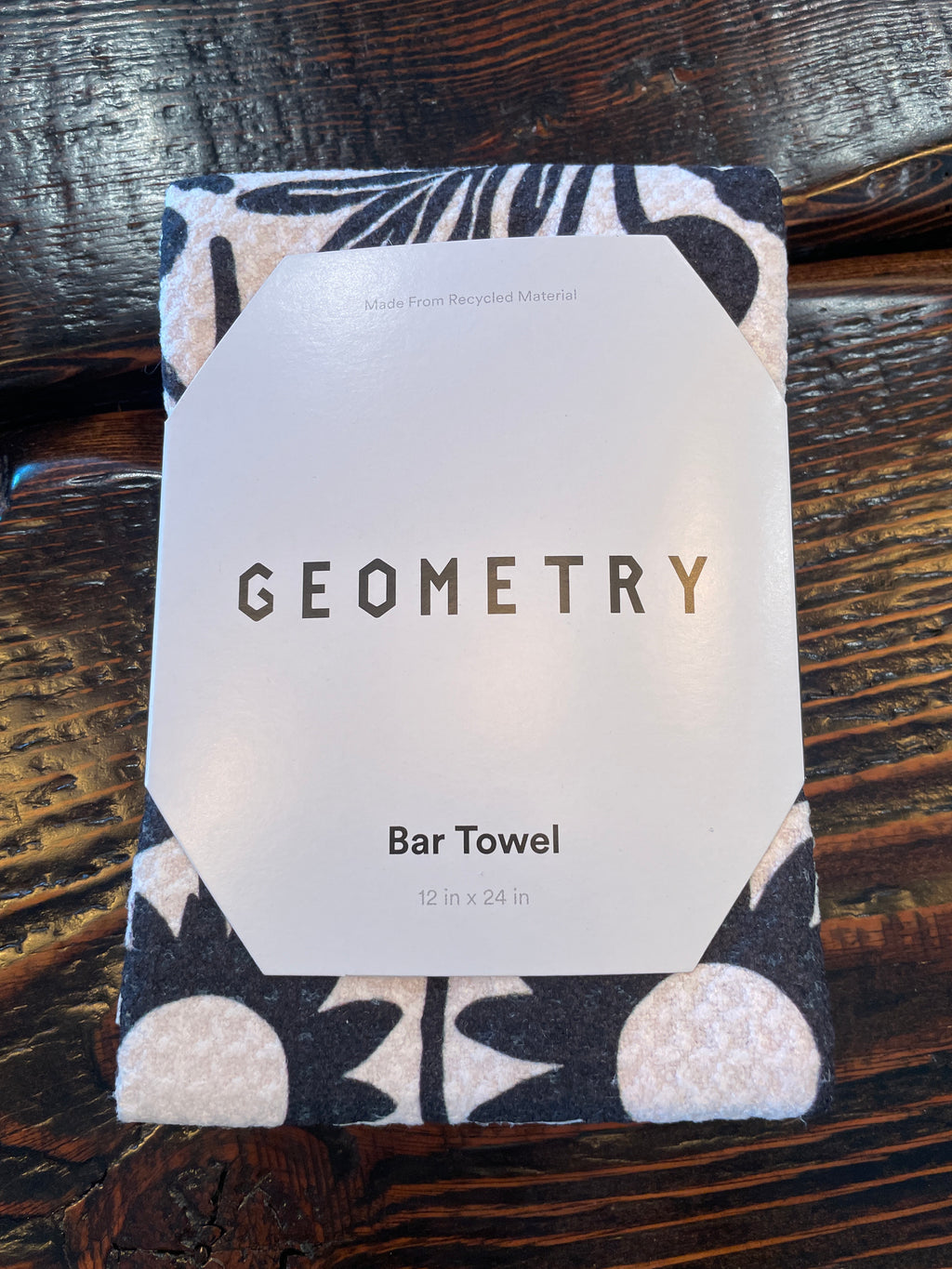 Geometry Bar Towel