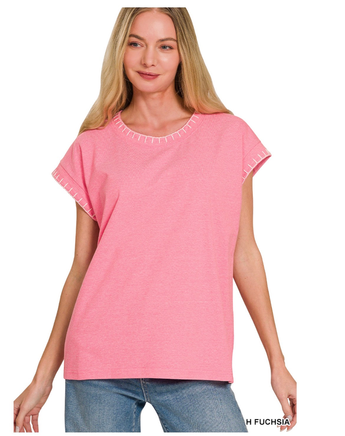 Stitch Detailed Top