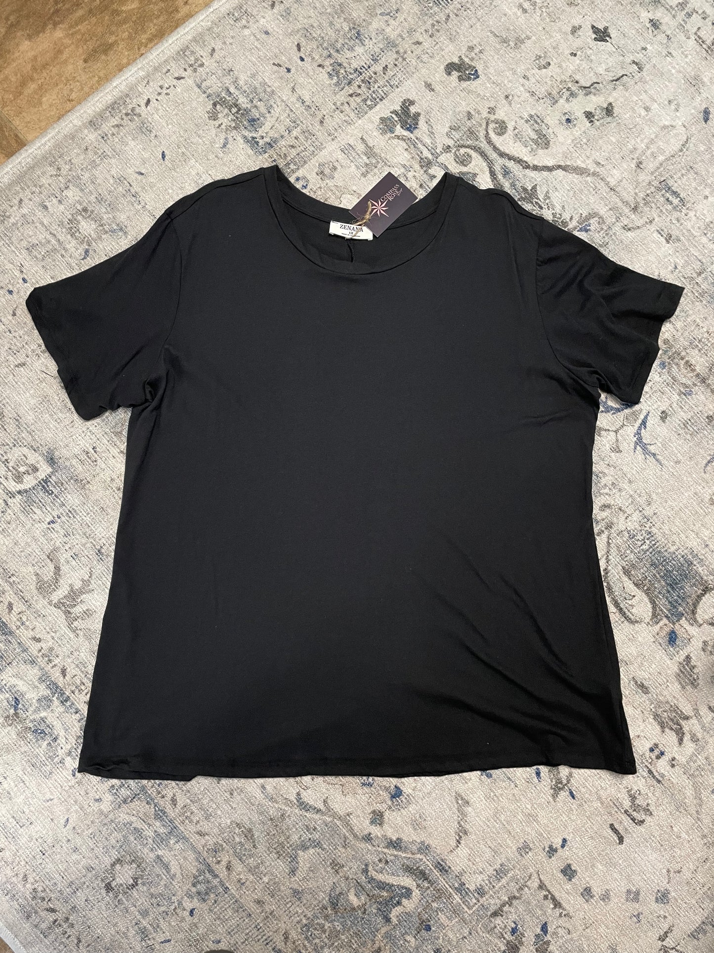 Boyfriend Round Neck Tee