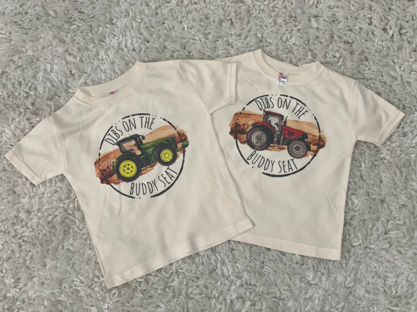 Dibs on The Buddy Seat Kids Tee