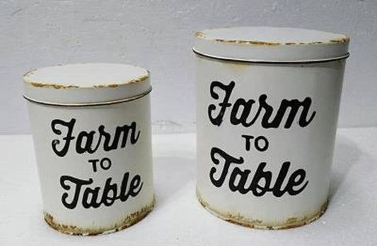 Small Farm To Table Canister