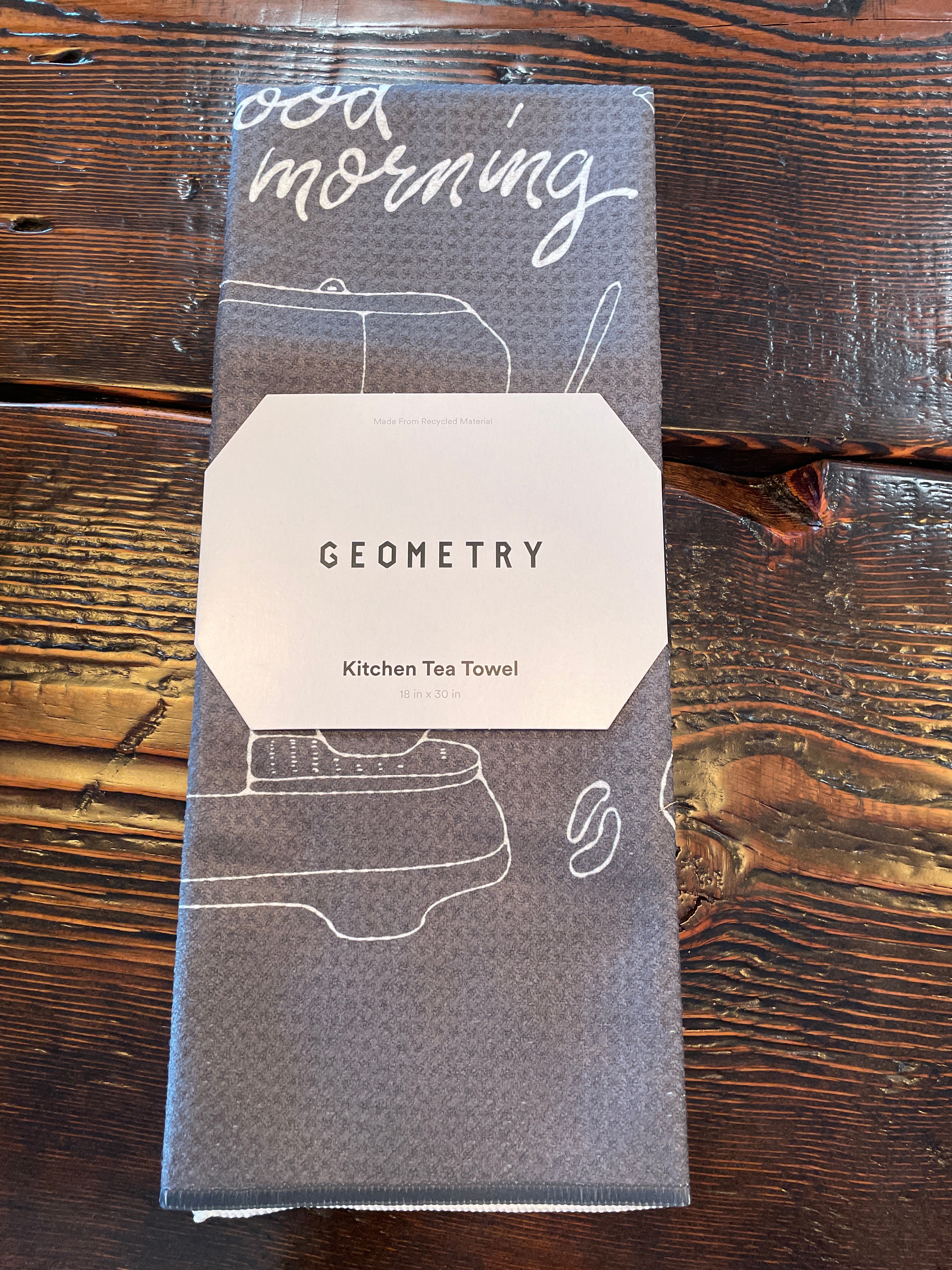 Geometry Tea Towel