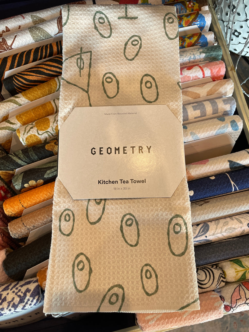 Geometry Tea Towel