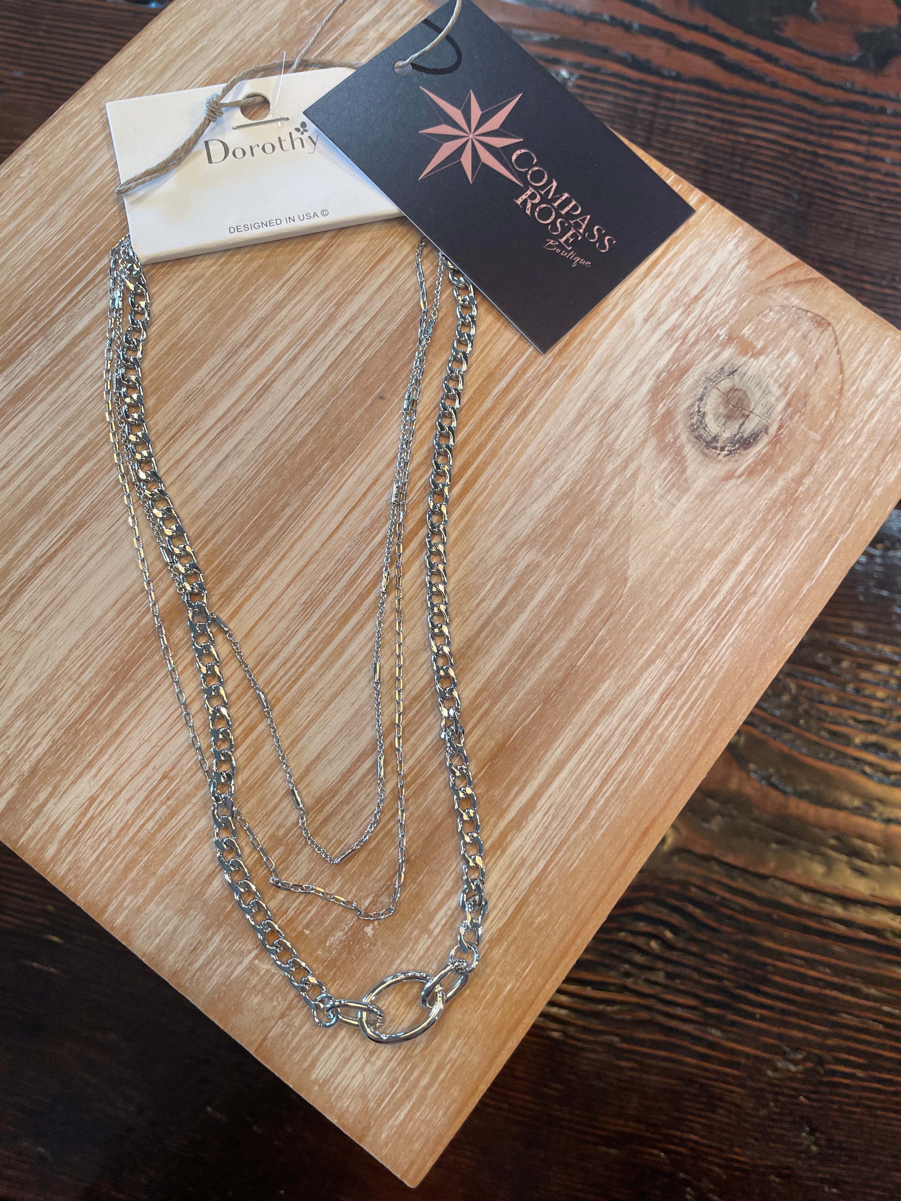 Triple Chain Necklace