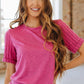 Anastasia Round Neck Top