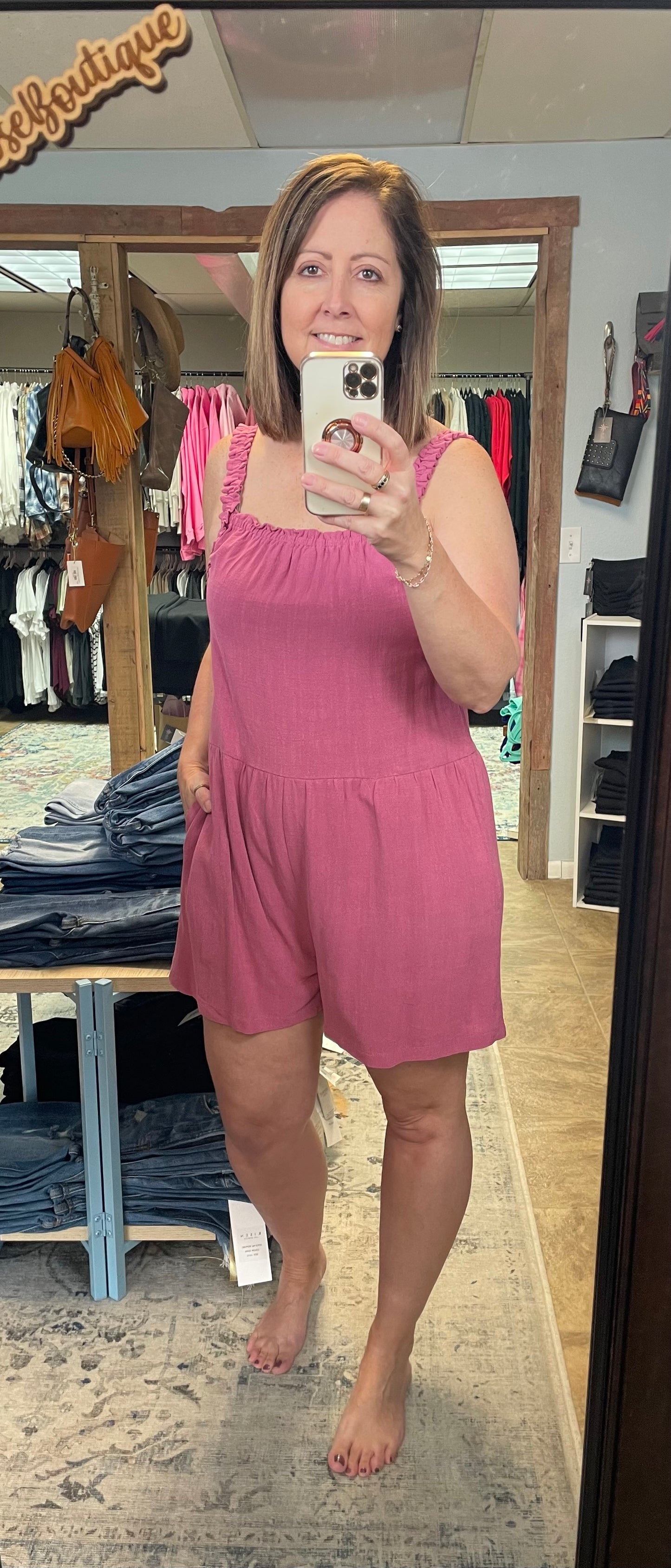 Wide Leg Romper