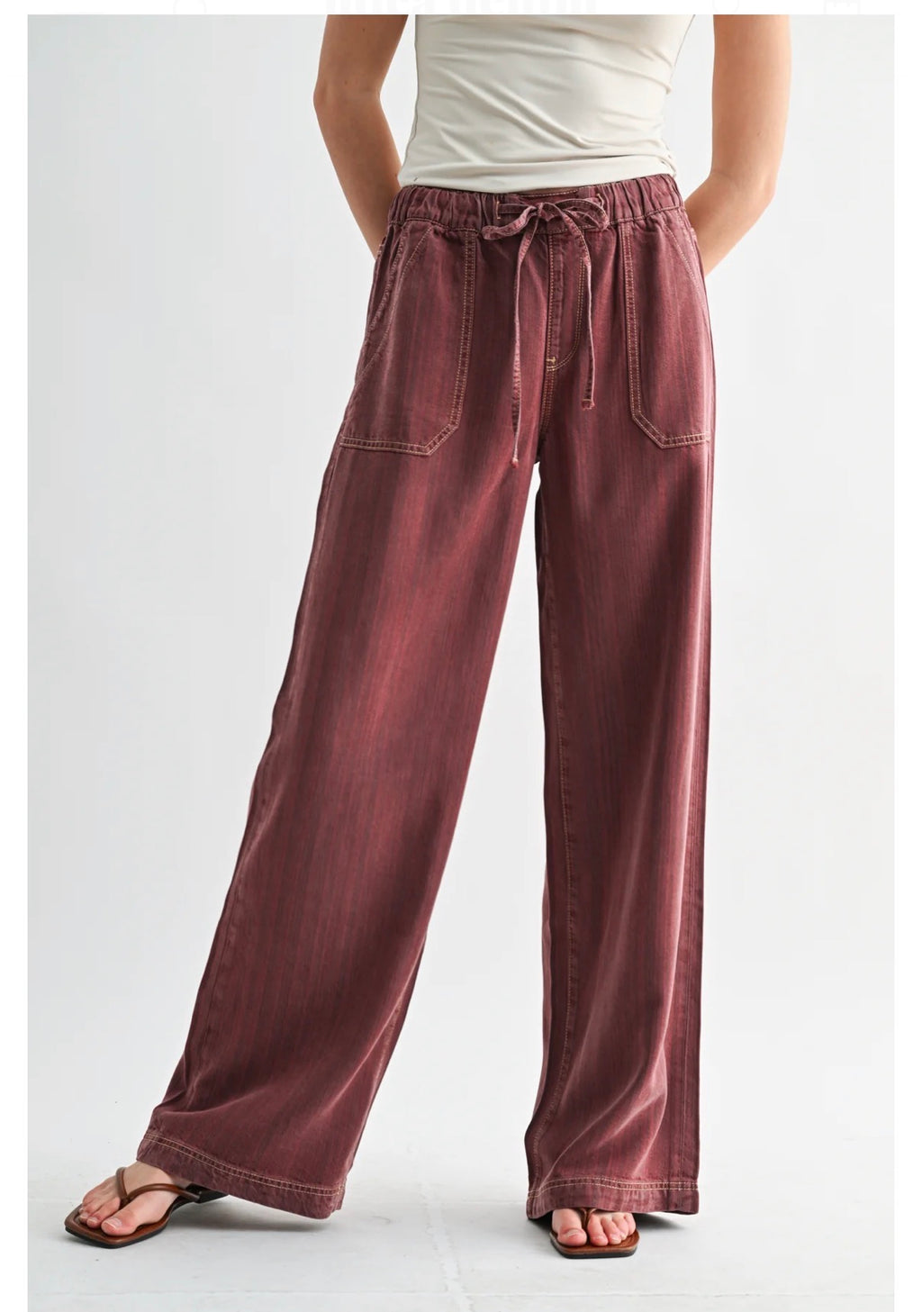 Mica High-Rise Wide Leg Jogger