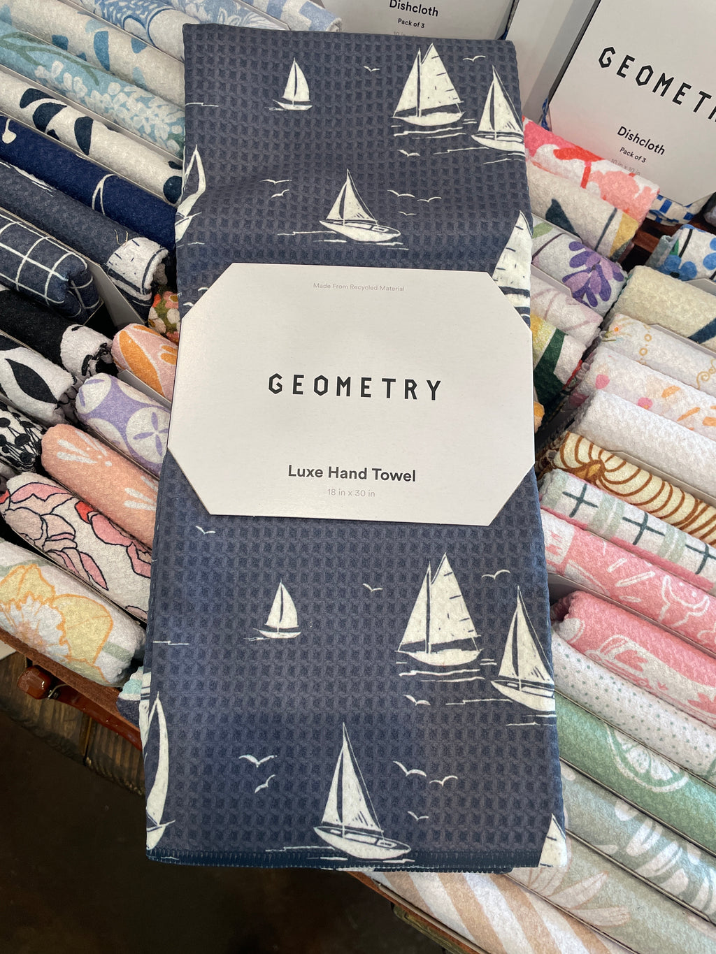 Geometry Luxe Hand Towel