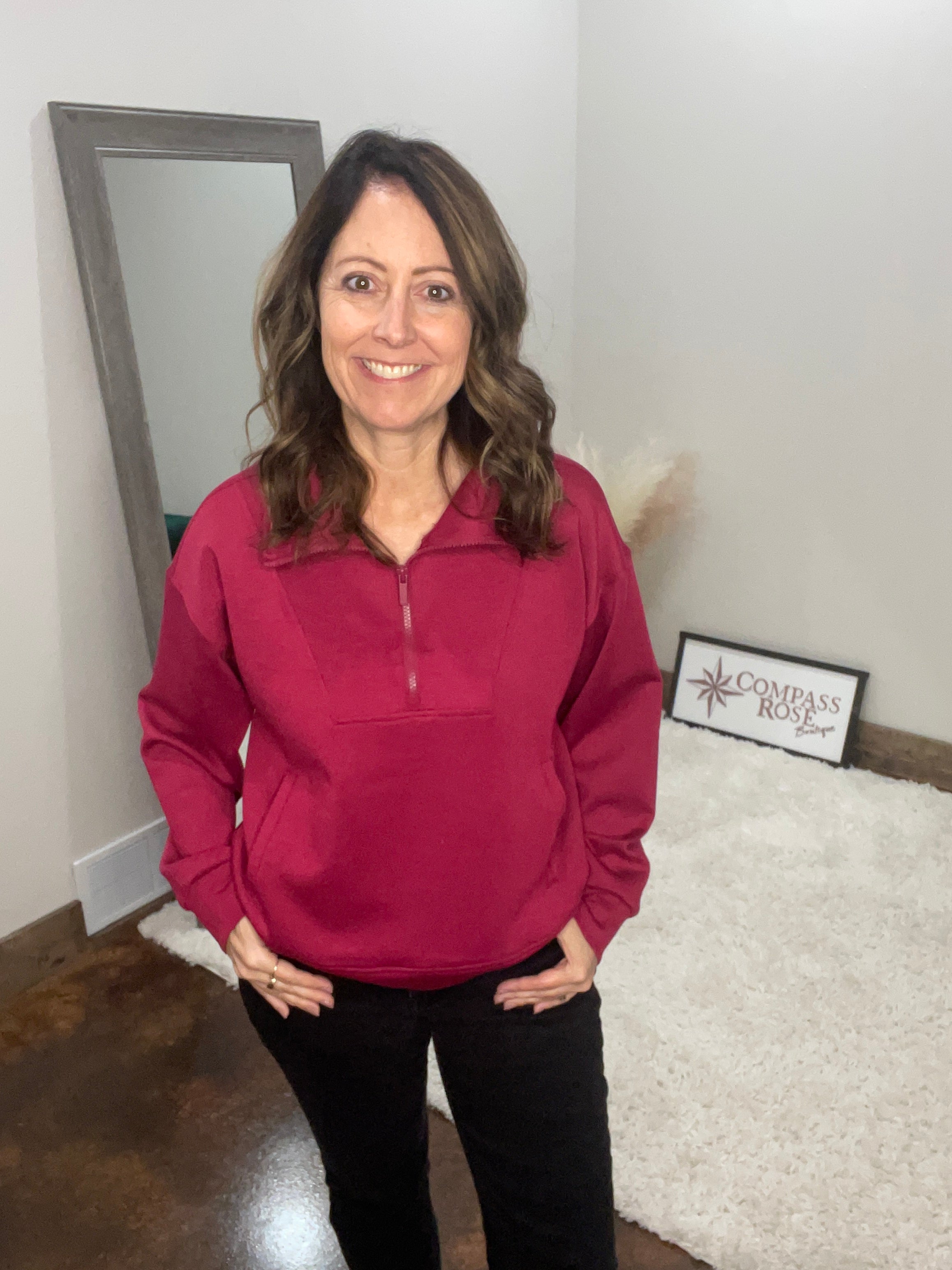 Scuba Half Zip Pullover