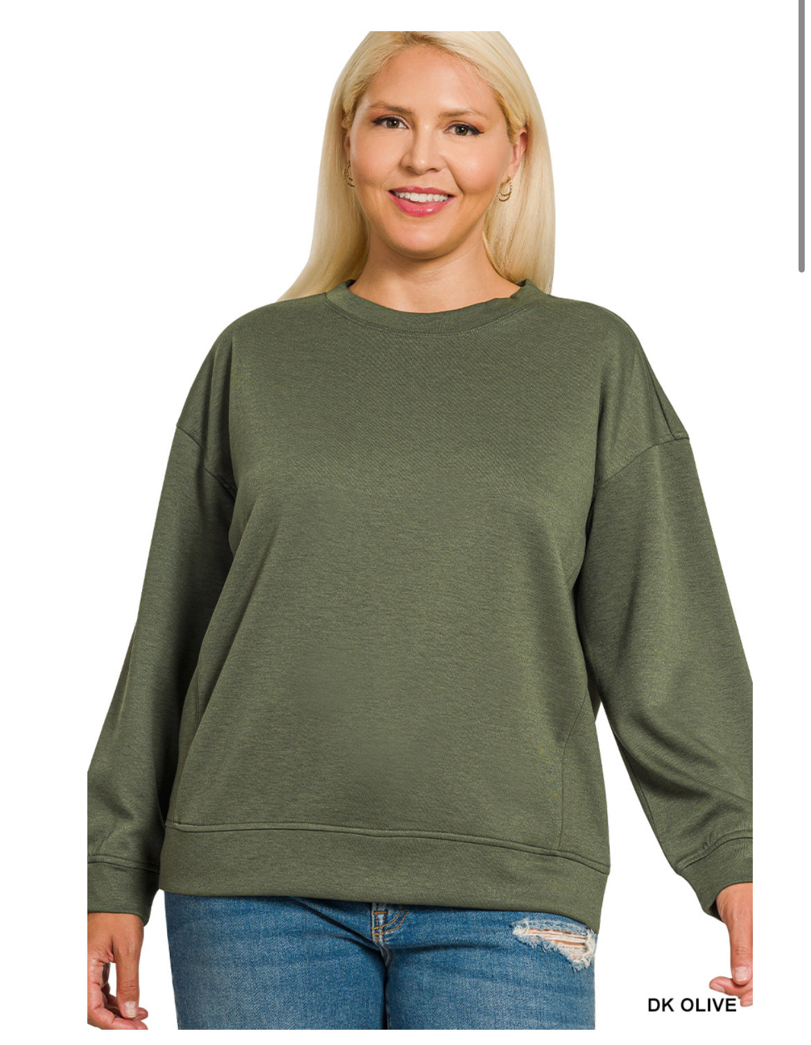 Scuba Round Neck Sweatshirt