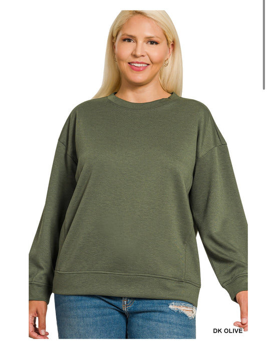 Scuba Round Neck Sweatshirt