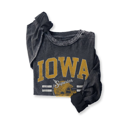 IOWA SUPERIOR MINERAL GRAPHIC LONG SLEEVE