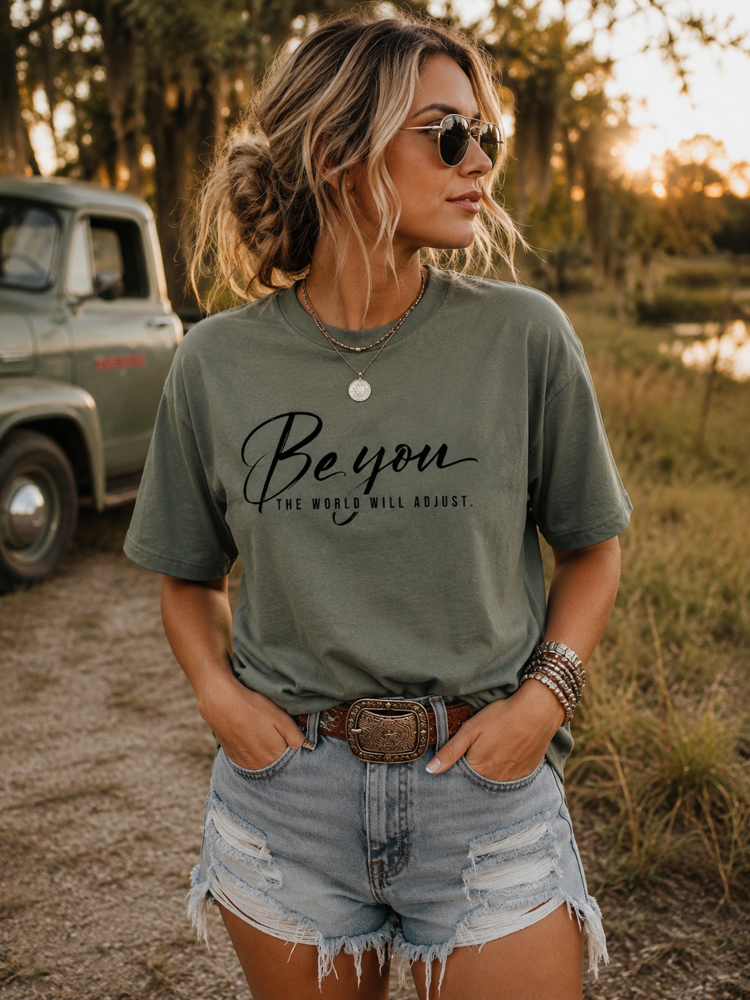Be You the World Will Adjust Tee
