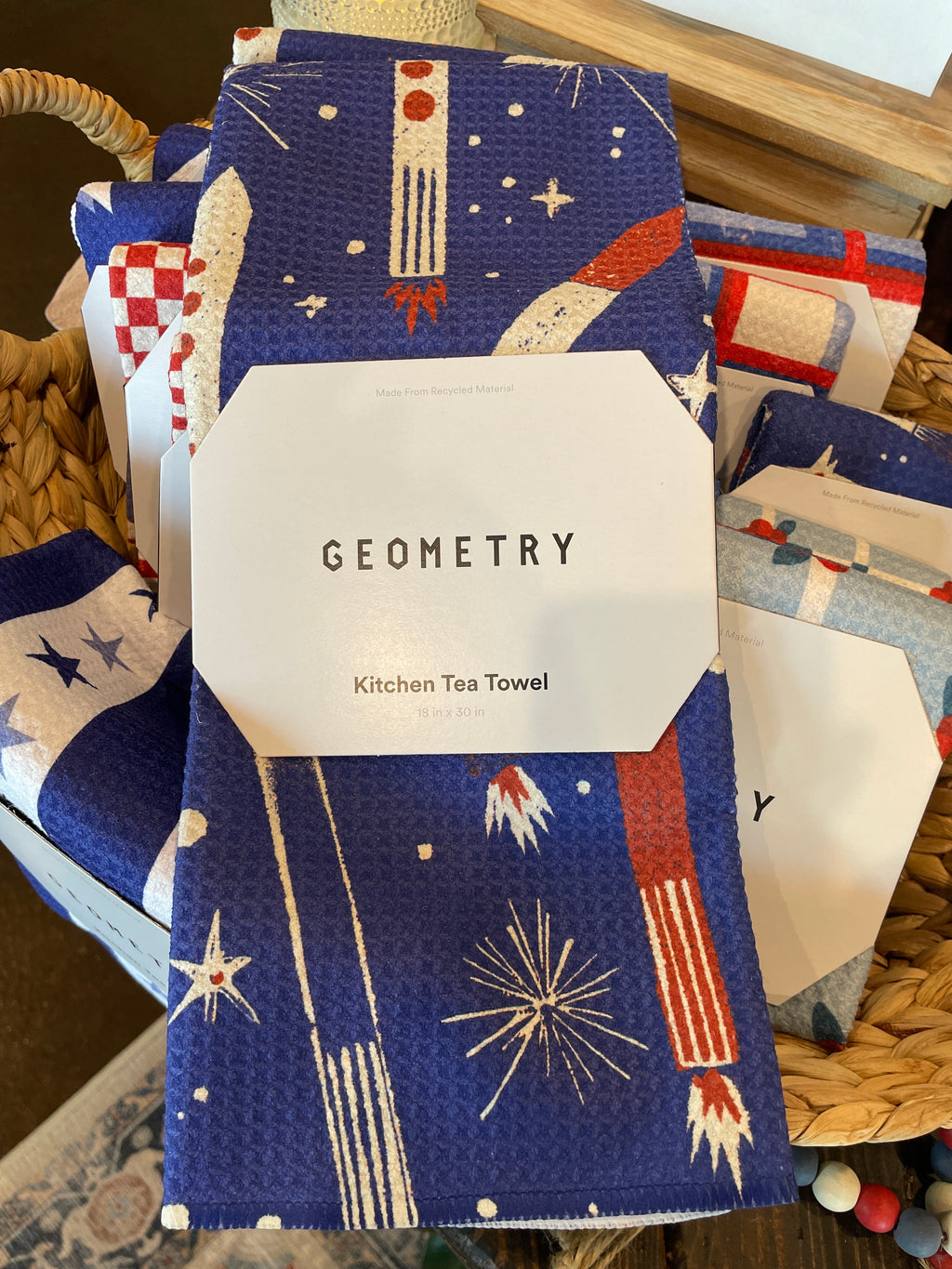 Geometry Tea Towel