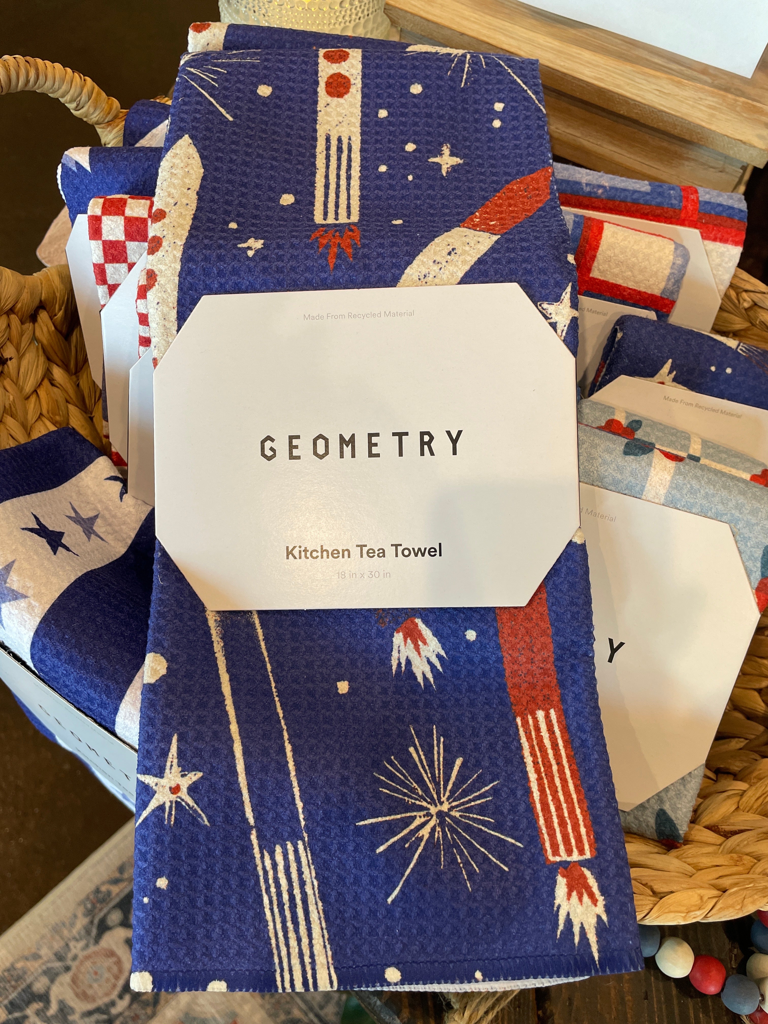 Geometry Tea Towel