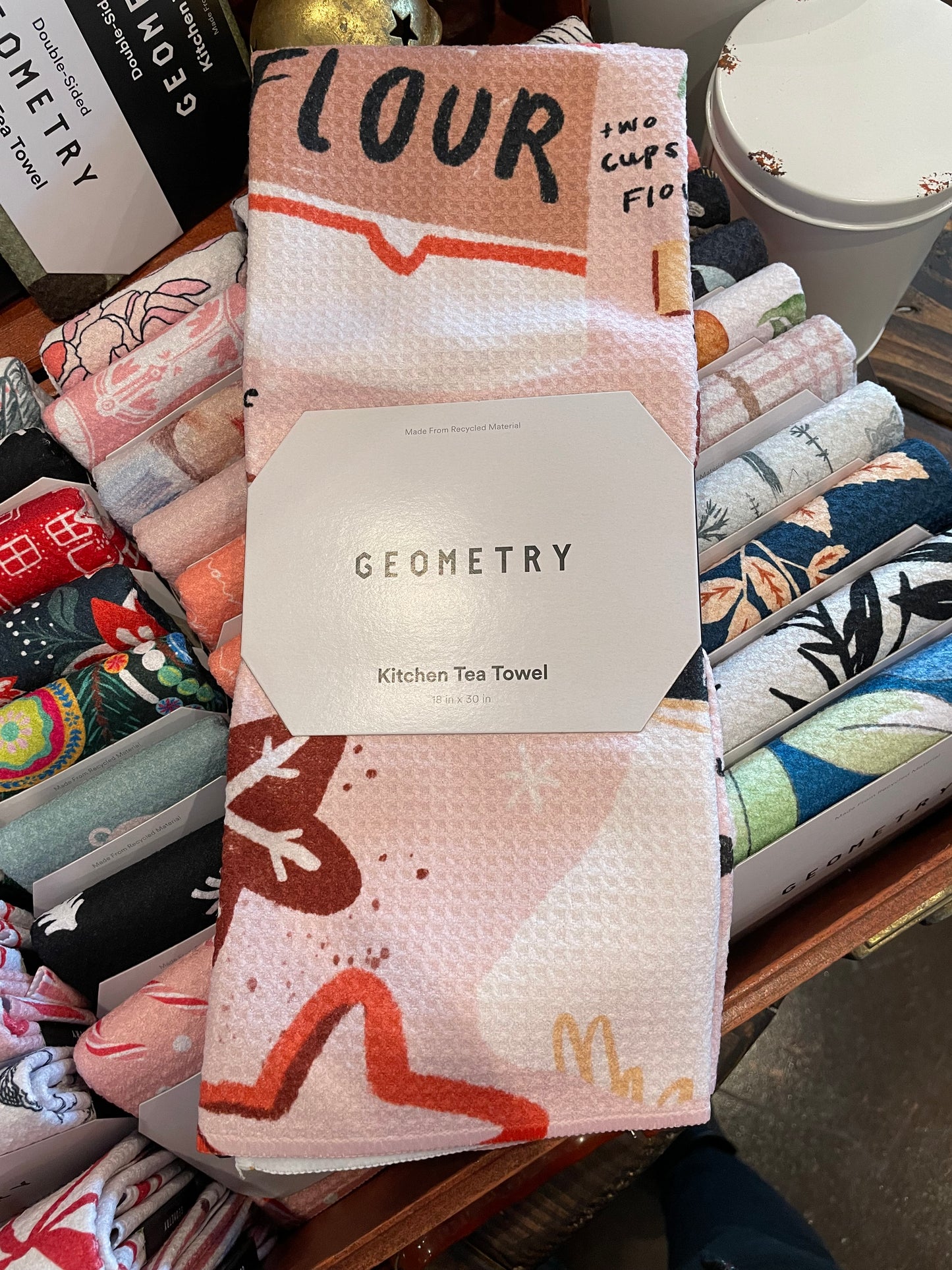 Geometry Tea Towel