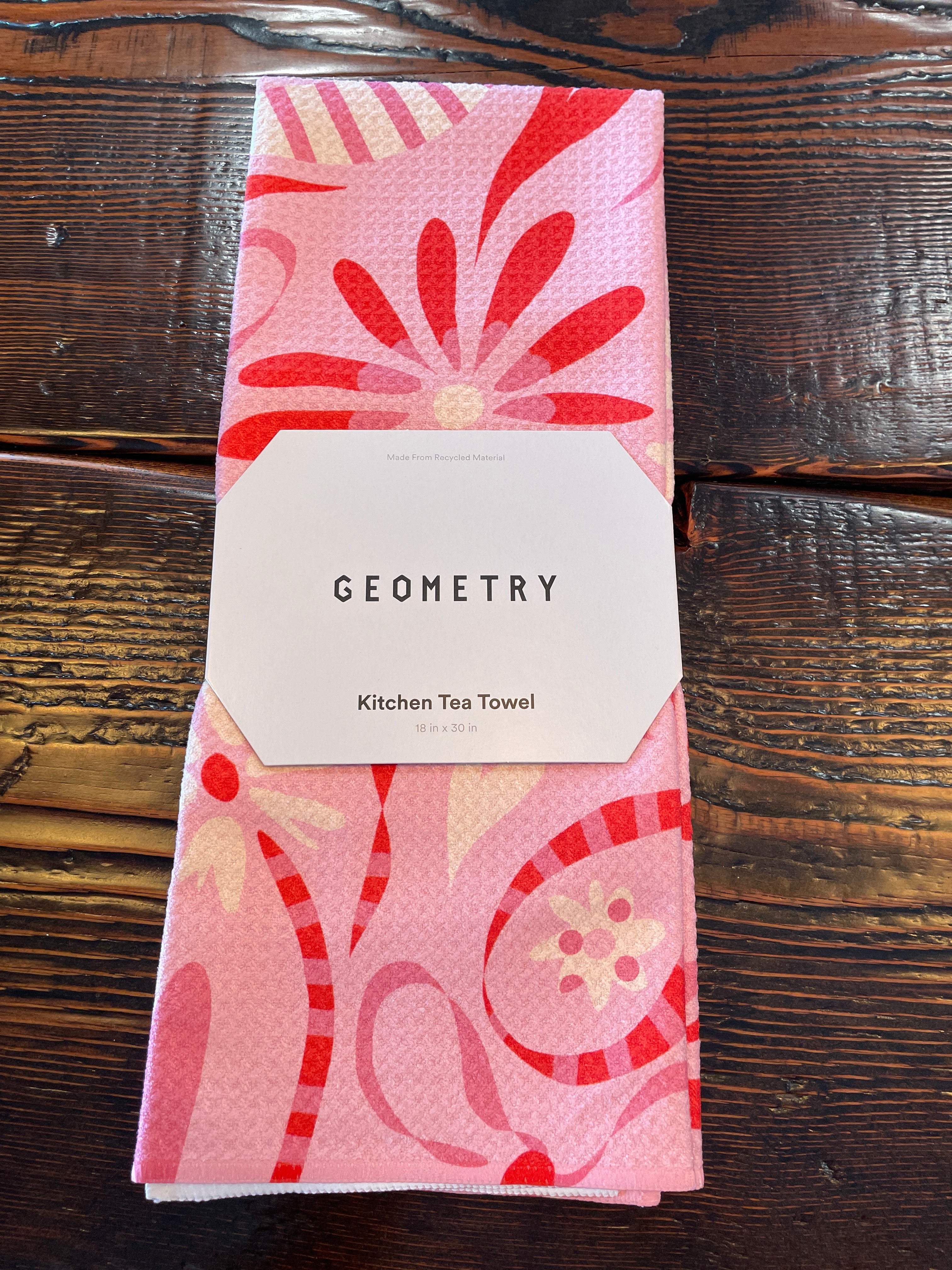 Geometry Tea Towel