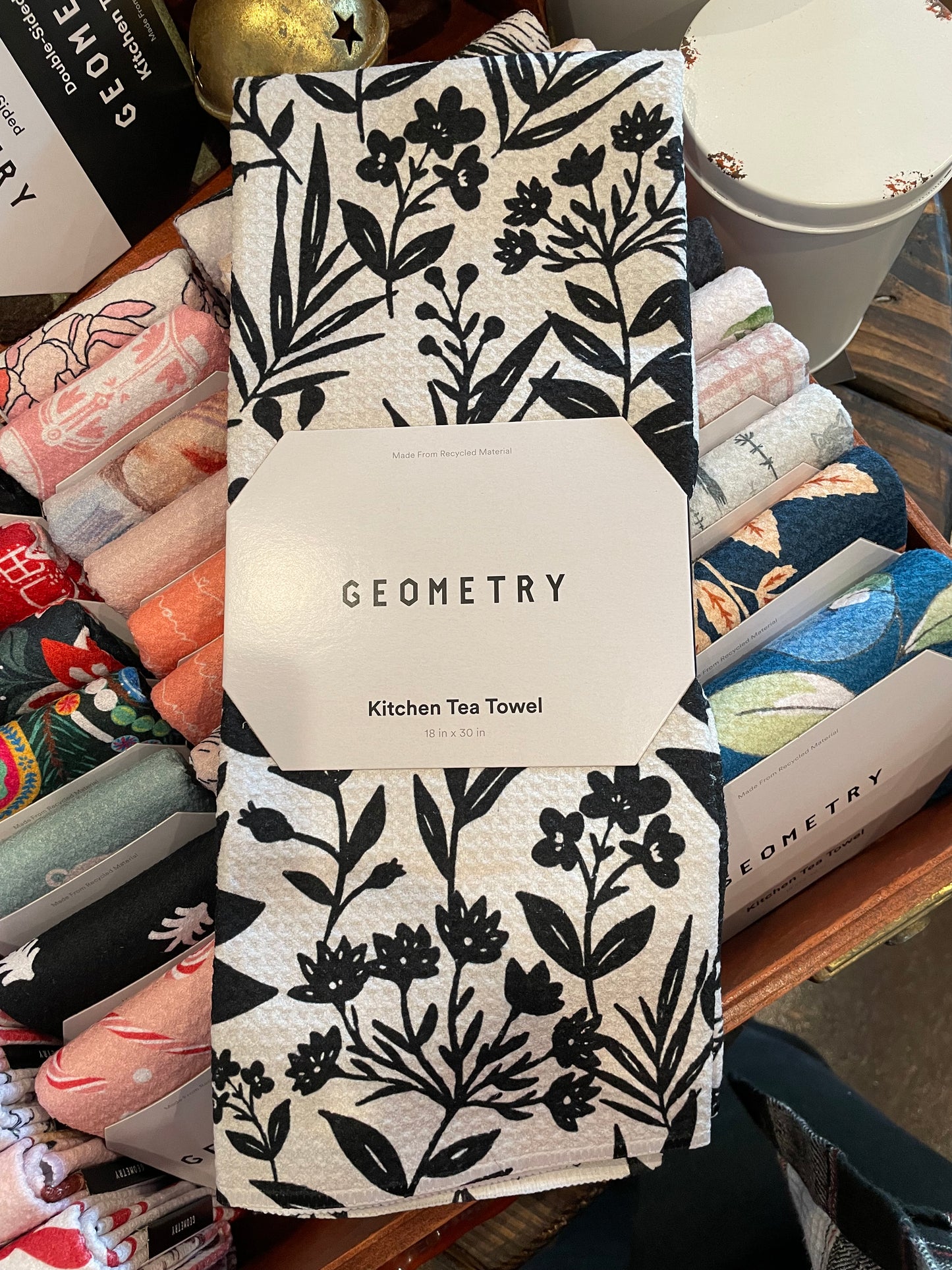 Geometry Tea Towel