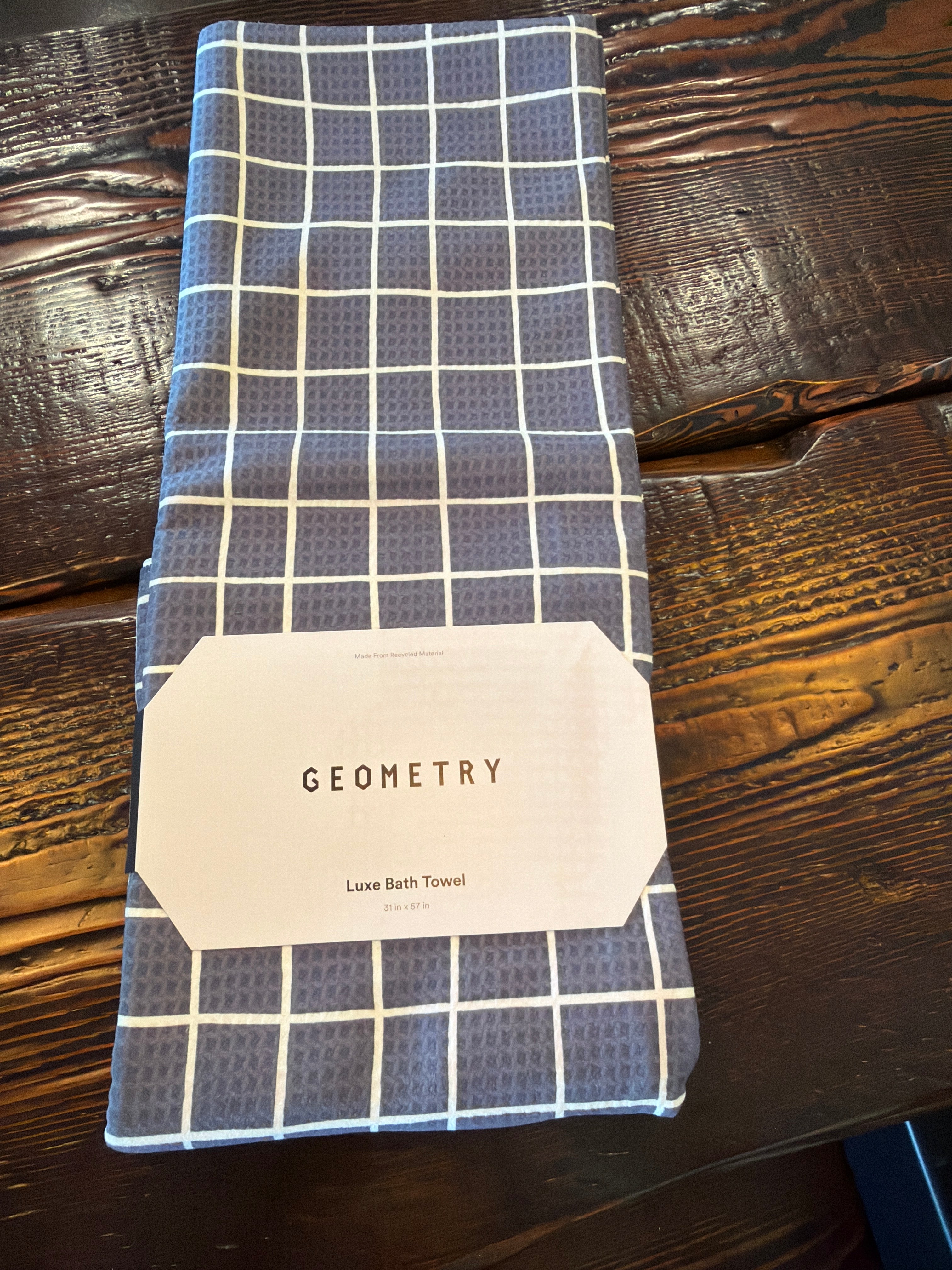 Geometry Luxe Bath Towel
