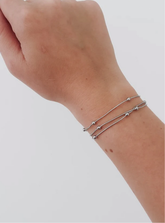 Delicate Destiny Layered Bracelet