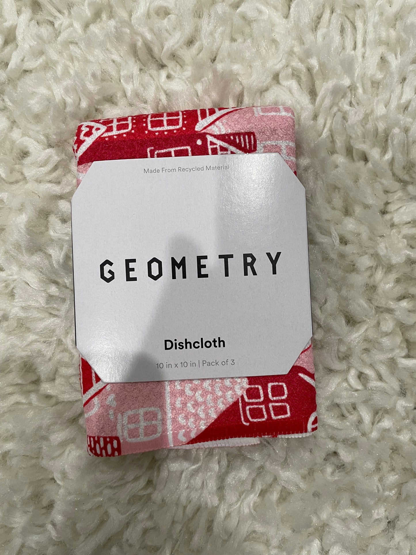 Geometry Dishcloth Set