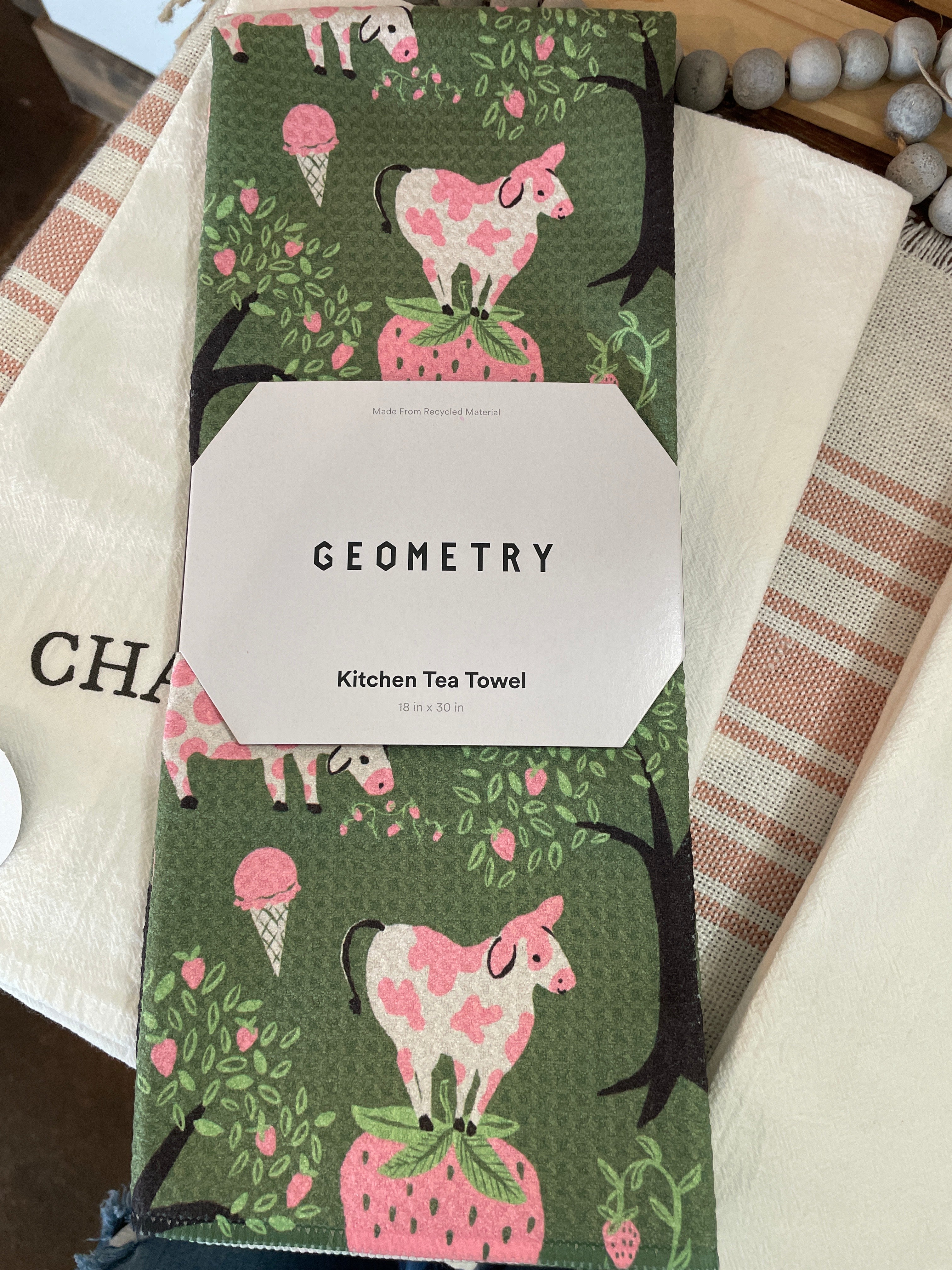 Geometry Tea Towel