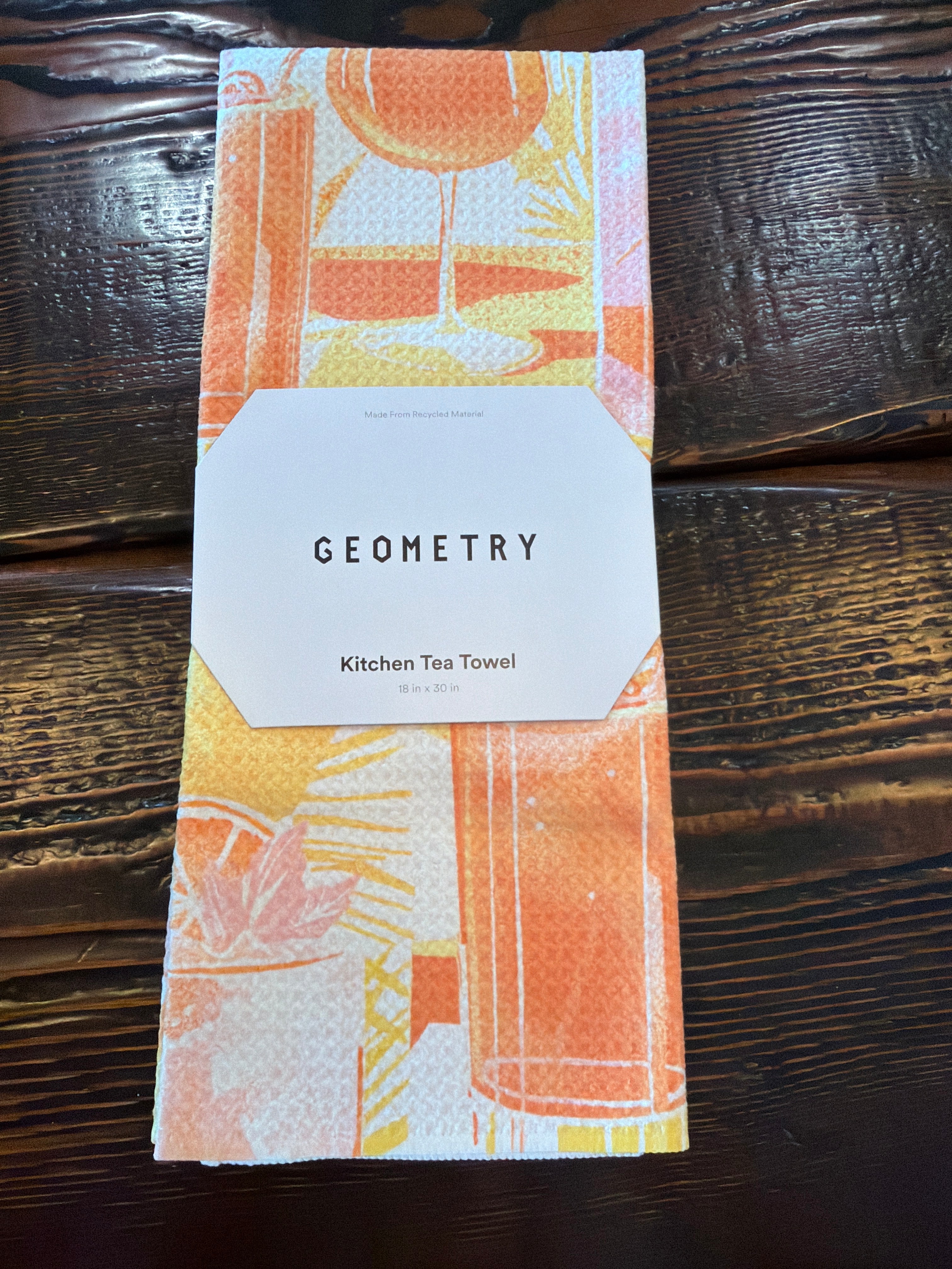 Geometry Tea Towel