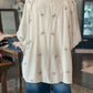 Linen Blend Ribbon Top