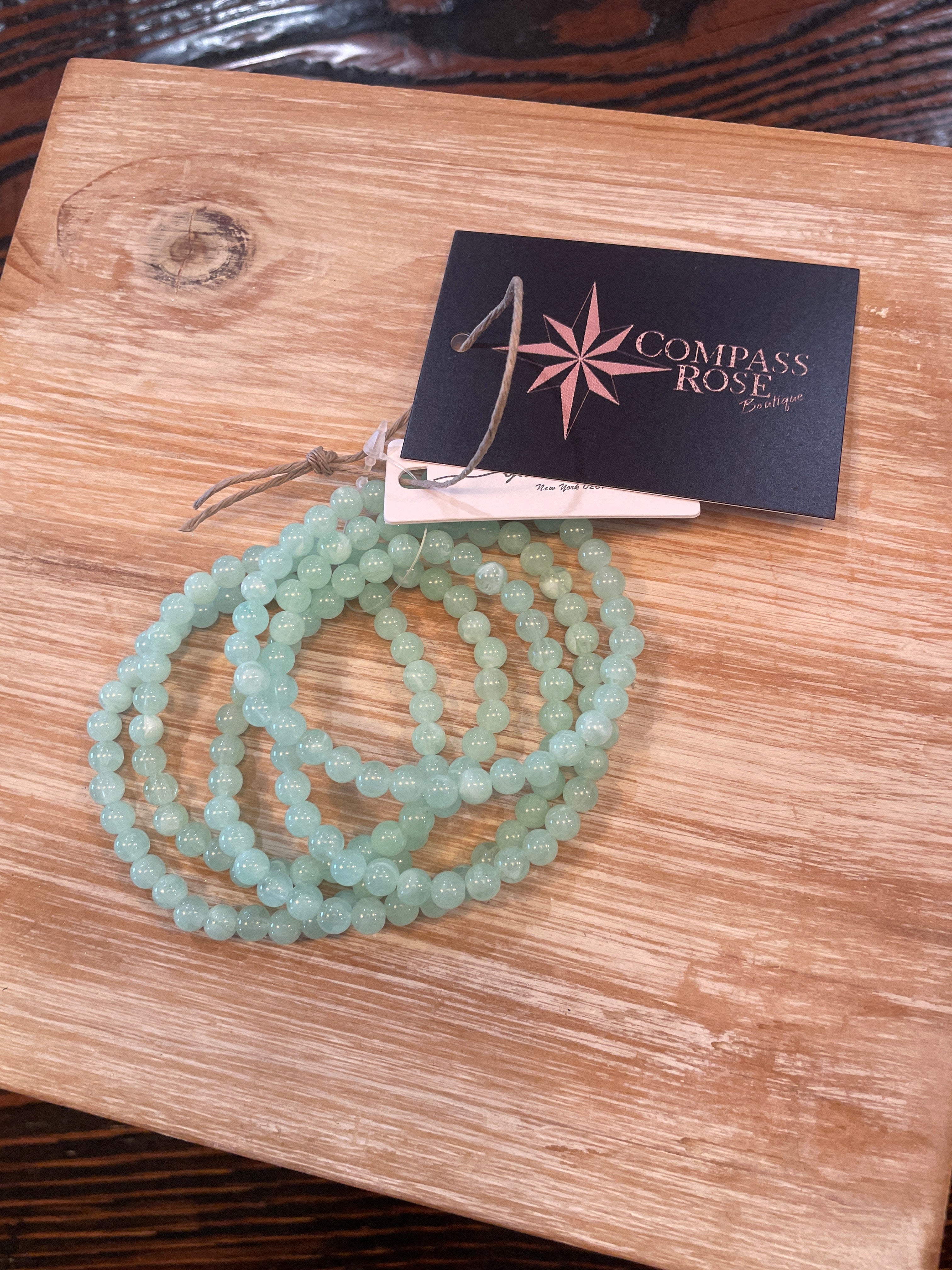 Teal Bead Bracelet Set