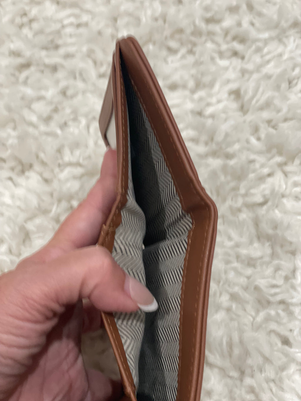 Whipstitch Tri-fold Wallet