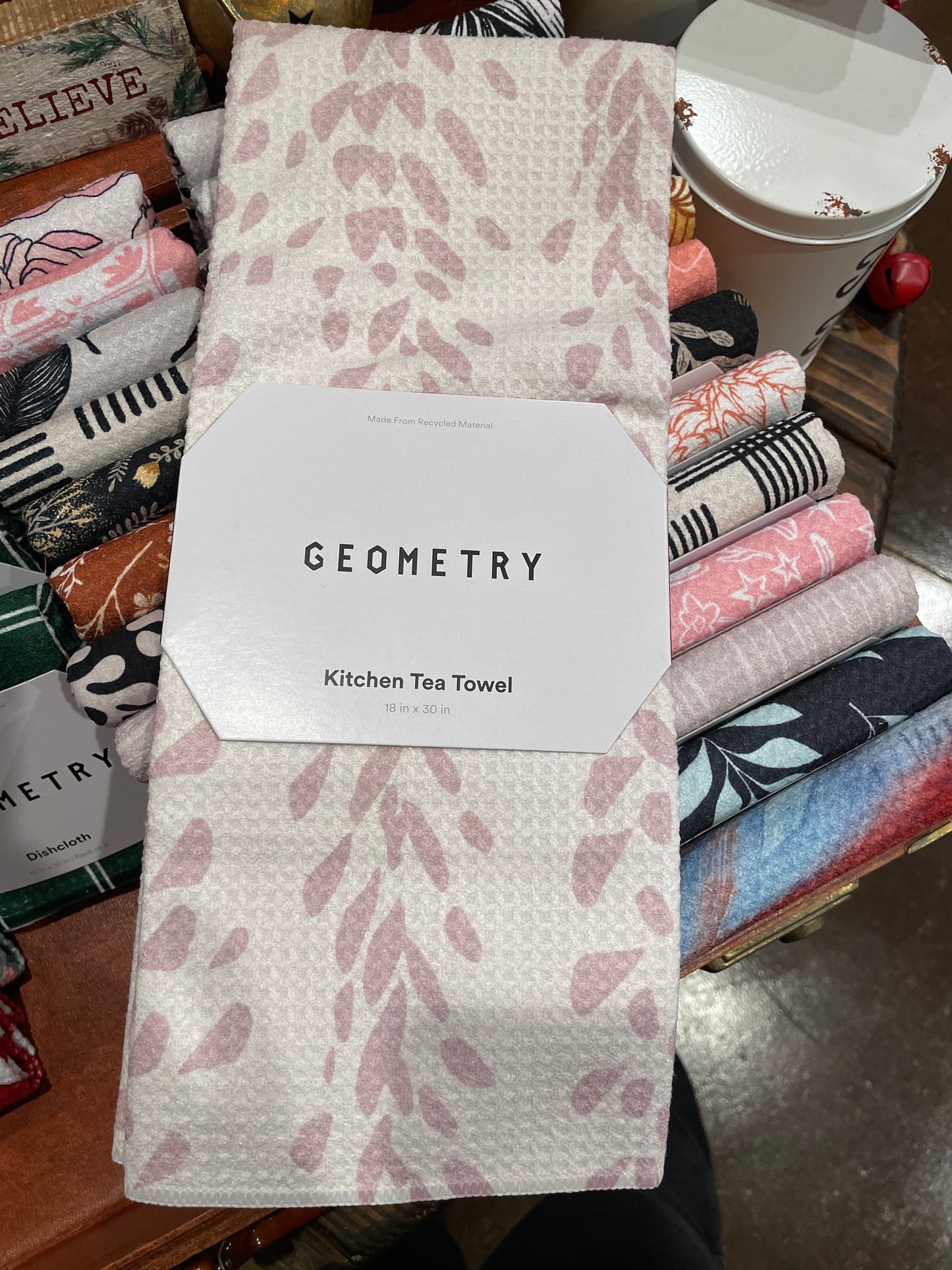 Geometry Tea Towel