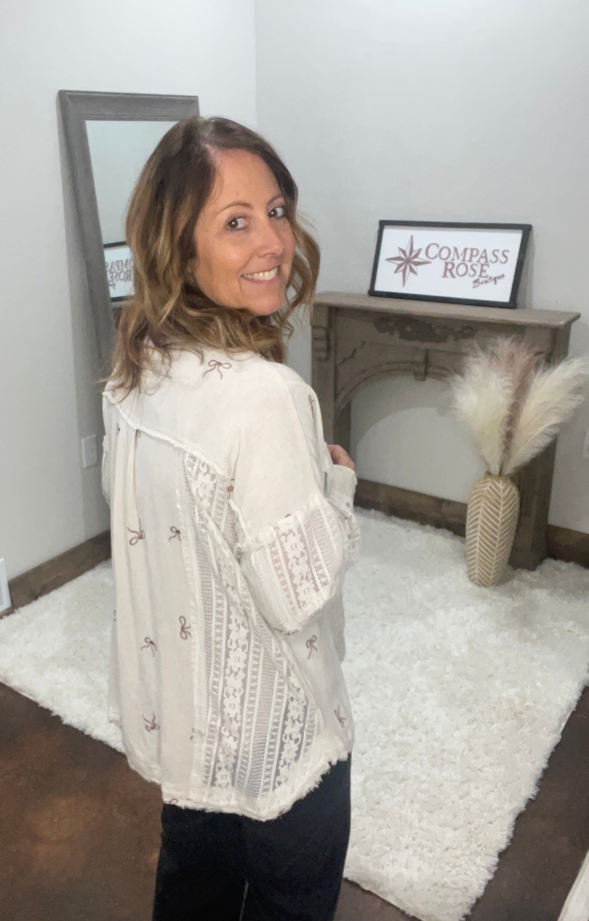 Linen Button Down Shacket